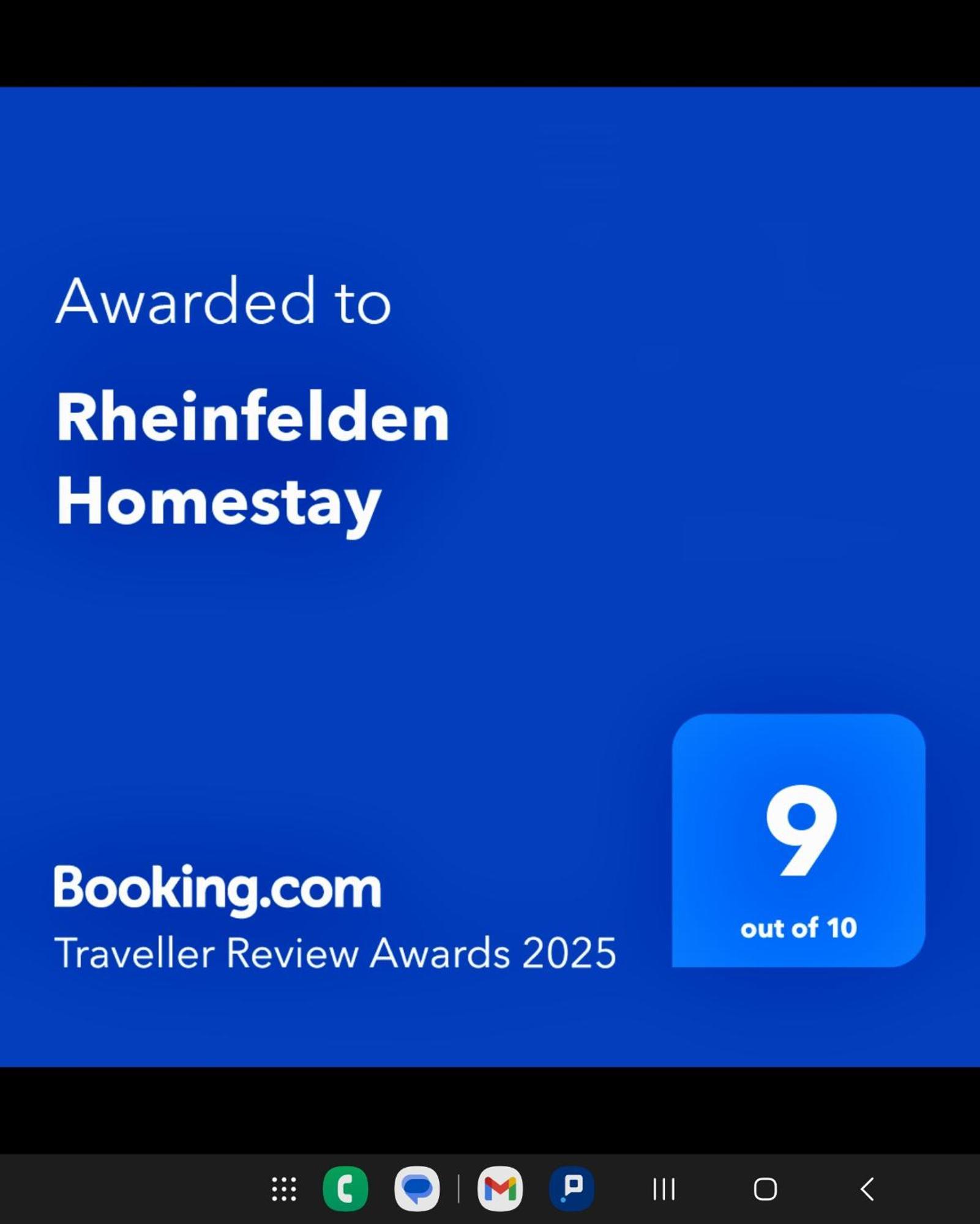 Rheinfelden Homestay Εξωτερικό φωτογραφία